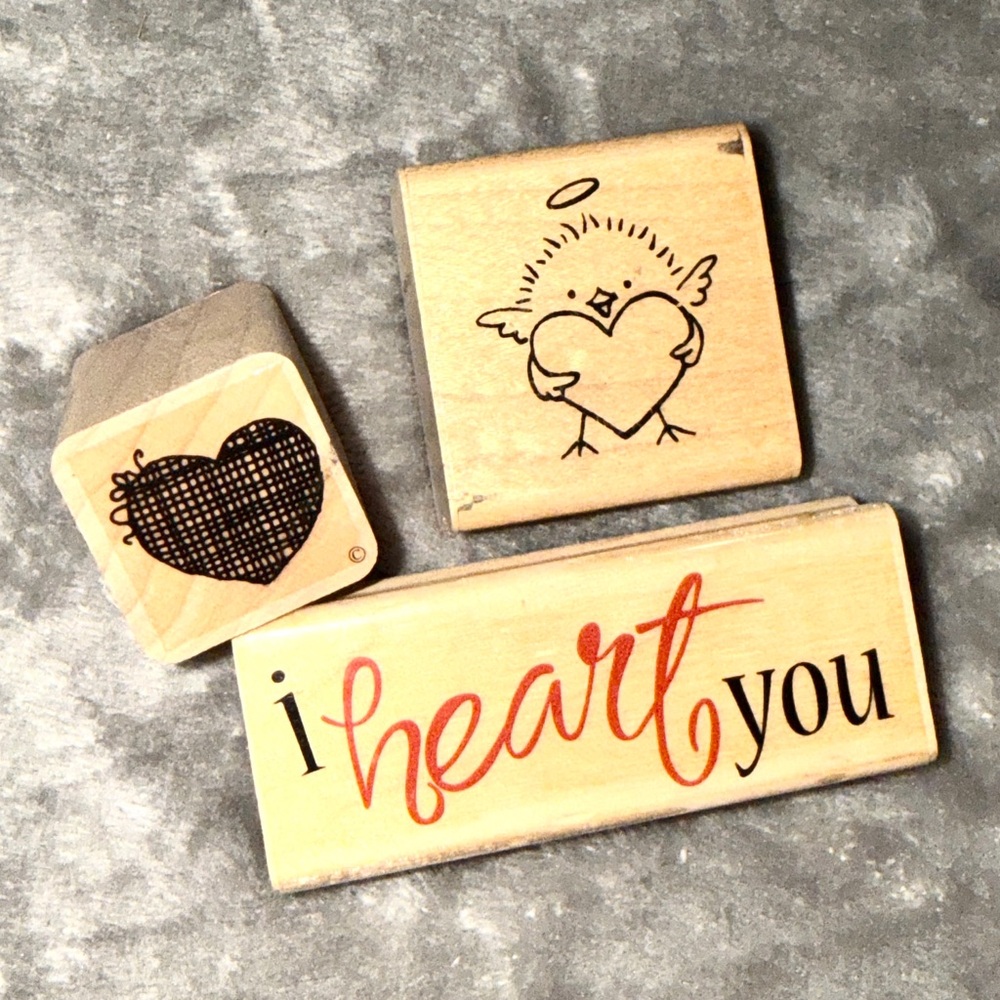 'I Heart You' Stamp Set